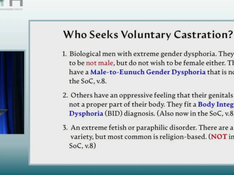 Les dossiers de la WPATH ou Vous reprendrez bien du tilapia&nbsp;?